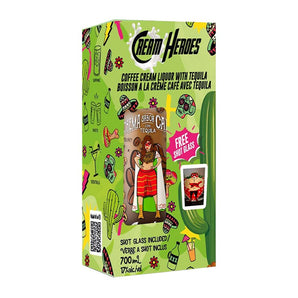 Cream Heroes Coffee + shot glass • 0.7L